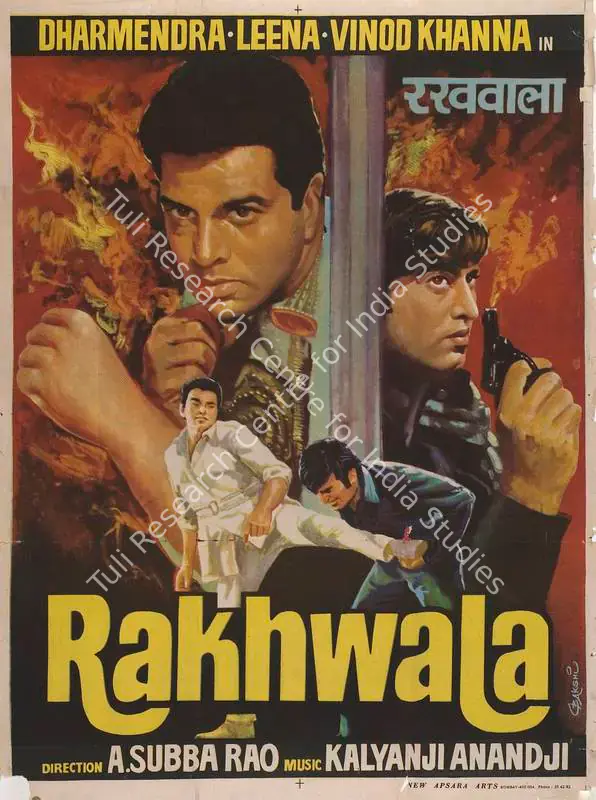 Krishnamoorthy, S. (Producer), Rakhwala, 1971 | Full Sheet Poster | CinemaEducation | 00766439