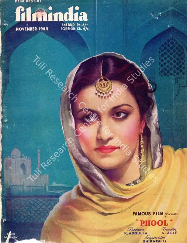 Patel, Baburao (Editor). Filmindia. 10(11). Bombay: Baburao Patel, November 1944 | Magazine | CinemaEducation | 00796520