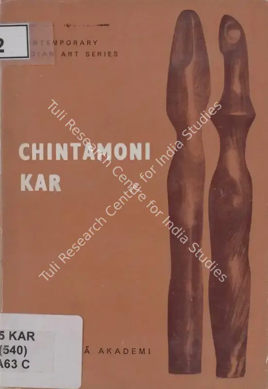 Chintamoni Kar. New Delhi: Lalit Kala Akademi, 1965 | Edited Book | FineArts | 00845854
