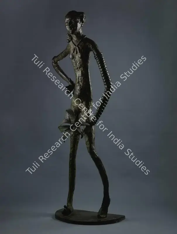 Radhakrishnan, K.S. (Artist). Maiya as Graduate. Bronze, 2000 | Sculpture | FineArts | 00341626