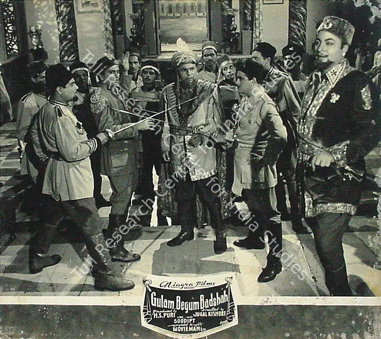 Kishor, Jugal (Director), Gulam Begum Badshah, 1956 | Lobby Card | CinemaEducation | 00816879