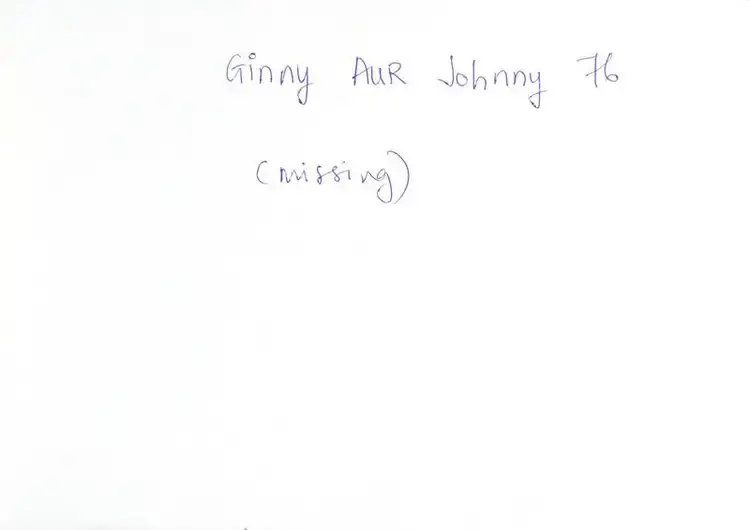 Chhabria, Amarlal P. (Producer), Ginny Aur Johnny, 1976 | Song-Synopsis Booklet | CinemaEducation | 00864518