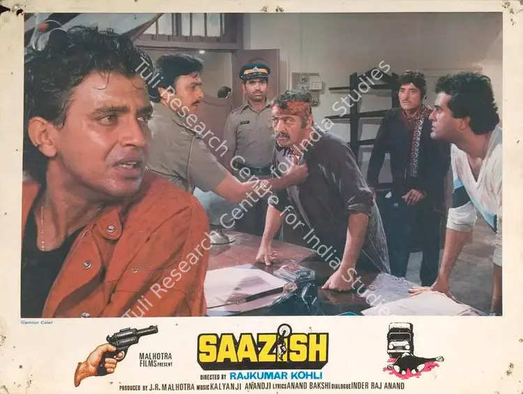 Malhotra, J.R. (Producer), Saazish, 1988 | Lobby Card | CinemaEducation | 00788147