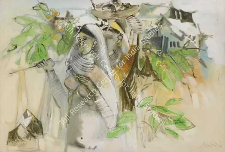 Sivanesan, M. (Artist). Untitled. Oil on canvas, 1980 | Painting | FineArts | 00362970