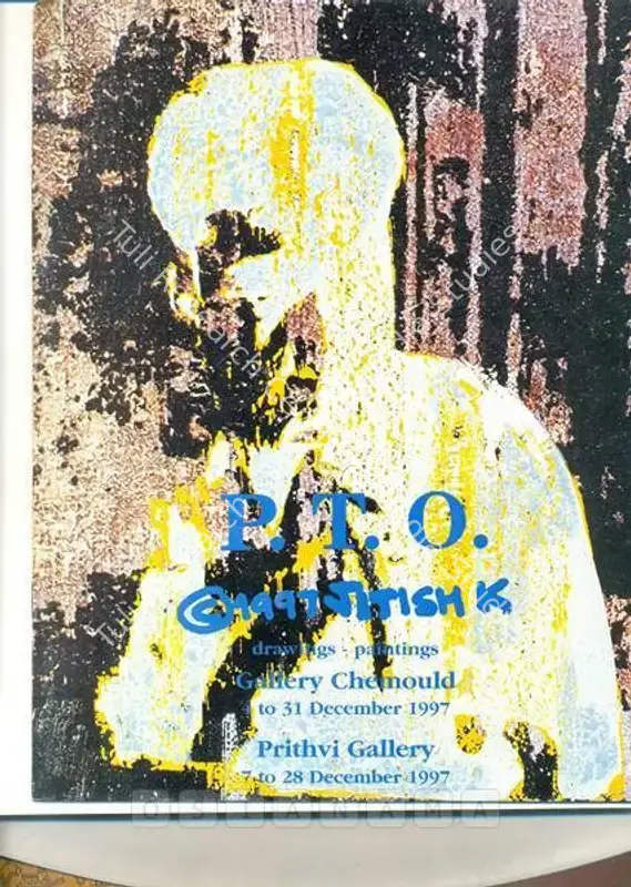Kallat, Jitish (Artist). P. T. O. - Jitish Kallat. Bombay: Gallery Chemould, 1997 | Solo Exhibition Catalogue  | 00875661