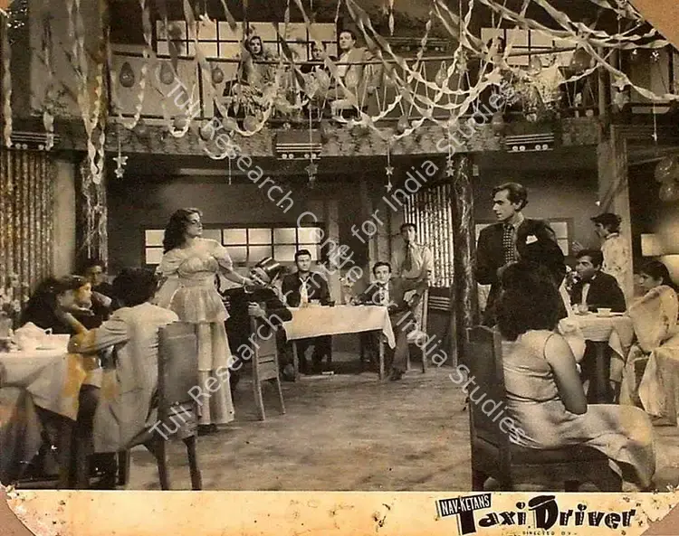 Ratra, V. (Cinematographer), Taxi Driver, 1954 | Lobby Card | CinemaEducation | 00828530