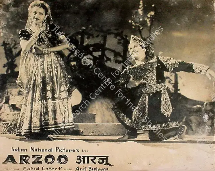 Lateef, Shahid (Director), Arzoo, 1950 | Lobby Card | CinemaEducation | 00809656