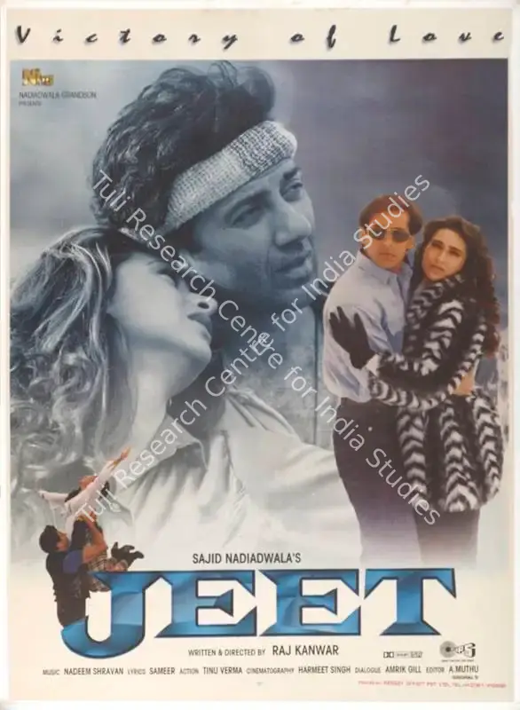 Nadiadwala, Sajid (Producer), Jeet, 1996 | Full Sheet Poster | CinemaEducation | 00768186