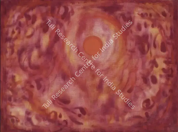 Mohanti, Prafulla (Artist). Untitled. Oil on canvas, 1991 | Painting | FineArts | 00363526