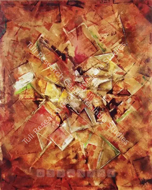 Soni, Sarab (Artist). Untitled. Acrylic on canvas, n.d. | Painting  | 00881691