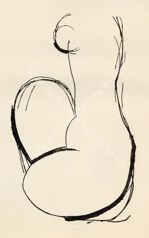 Dagupta, Prodosh (Artist). Untitled. 1945 | Marg, December 1967 | Drawing | FineArts | 00674423
