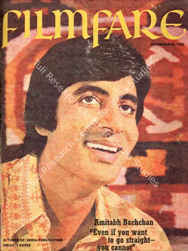 Karanjia, B.K. (Editor). Filmfare - The Fortnightly Film Magazine. 22(26). Bombay: S G Joshi, c/o The Times of India, 28 December 1973 | Magazine | CinemaEducation | 00793521