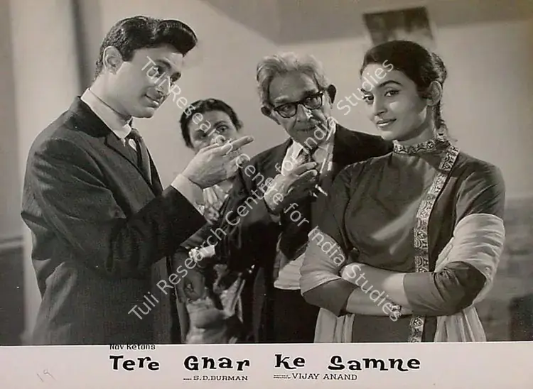 Anand, Dev (Producer), Tere Ghar Ke Samne, 1963 | Lobby Card | CinemaEducation | 00828674