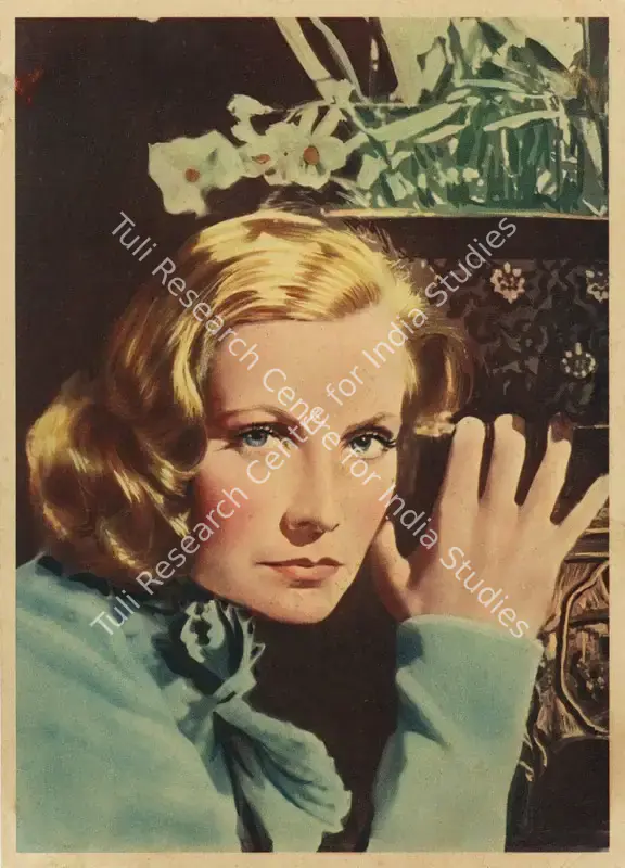 Nestle (Sponsor), Stars of the Silver Screen: Greta Garbo | Trading Card, 1930s | CinemaEducation | 00800319