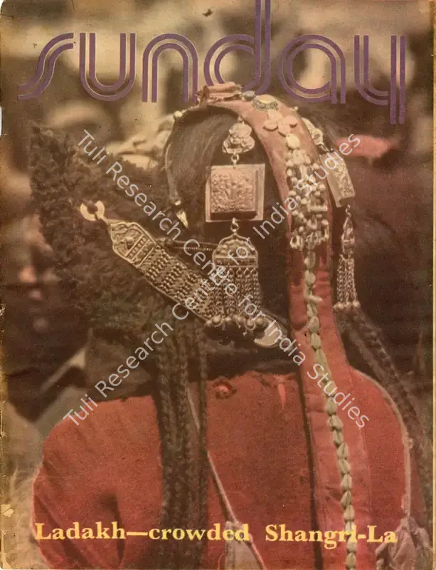 Sarkar, Aveek (Editor). Sunday. 3(40). Calcutta: Ananda Bazar Patrika, 28 December 1975 | Magazine | CinemaEducation | 00842380