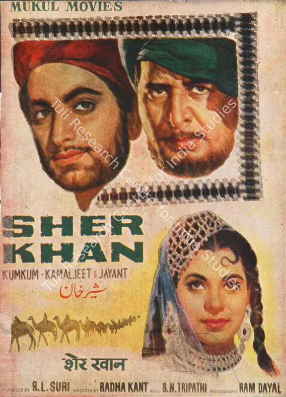 Suri, R.L. (Producer), Sher Khan, 1962 | Song-Synopsis Booklet | CinemaEducation | 00780323