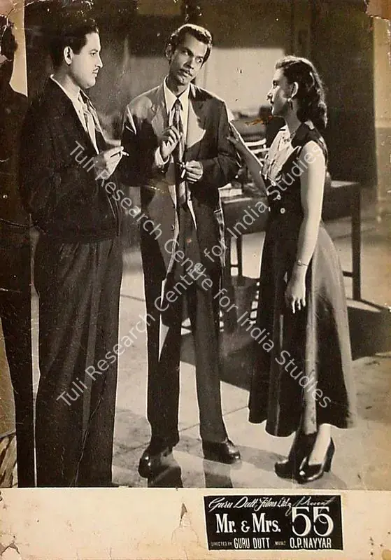 Murthy, V.K. (Cinematographer), Mr And Mrs 55, 1955 | Lobby Card