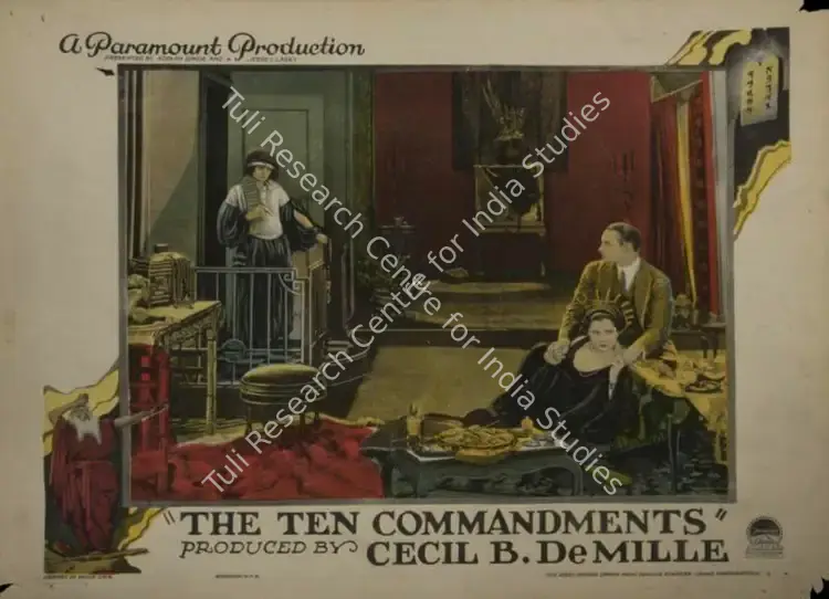 DeMille, Cecil B. (Director), The Ten Commandments, 1923 | Lobby card | CinemaEducation | 00789887
