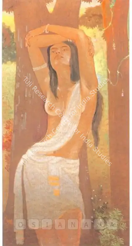 Das, Mrinal K. (Artist). Rest. Mixed media on paper, n.d. | Painting | FineArts | 00374331