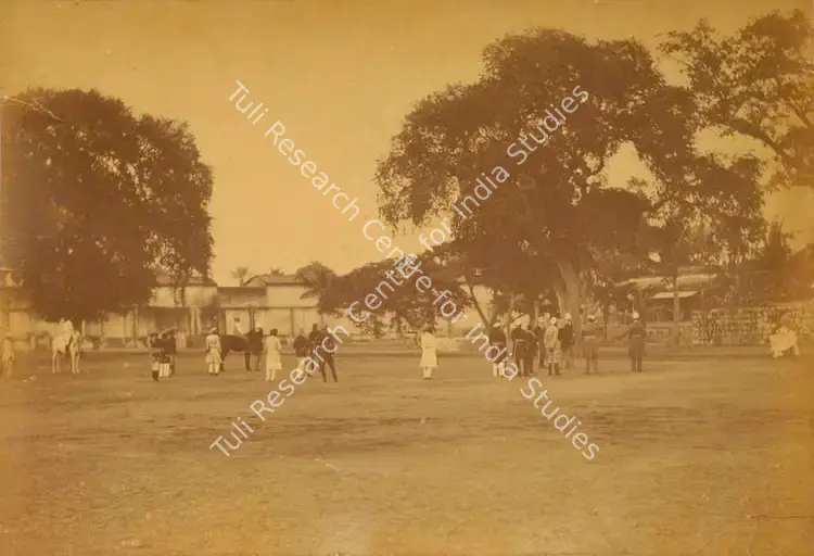 Dayal, Lala Deen (Photographer), Tent Pegging at Purana Haveli, November 1889 | Antiquarian Photograph | Photography | 00115322