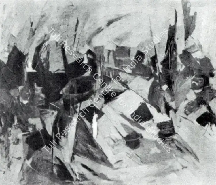Kaul, Triloke (Artist). Painting. n.d. | Artrends, July-October 1978 | Painting | FineArts | 00551606