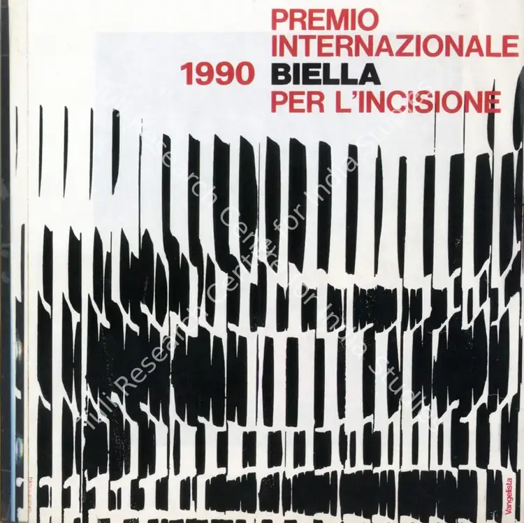 Bose, Arun (Artist). International Award Biella for Engraving. 1990 | Solo Exhibition Catalogue  | 00876507