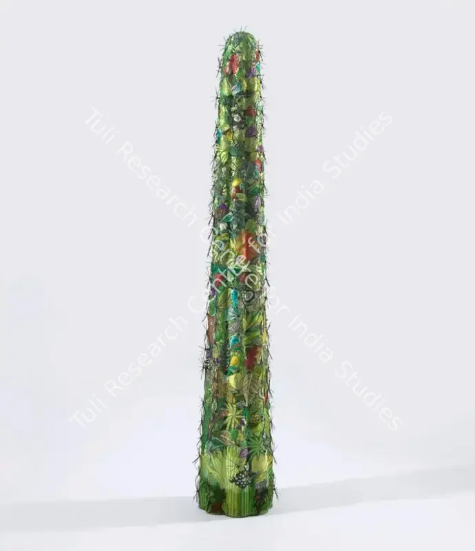Kejriwal, Suhasini (Artist). Untitled. Fibreglass, silk embroidery, brocade and metal wire, 2006 | Sculpture | FineArts | 00336578