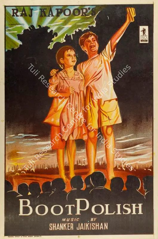Kapoor, Raj (Producer), Boot Polish, 1954 | Half Sheet Poster | CinemaEducation | 00763911