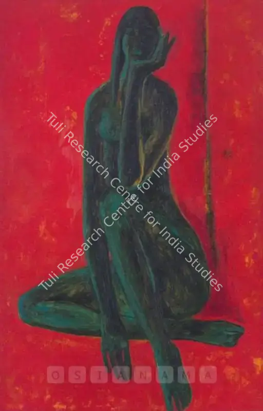 Vithal, B. (Artist). Untitled. Oil on canvas, 1966 | Painting | FineArts | 00577045