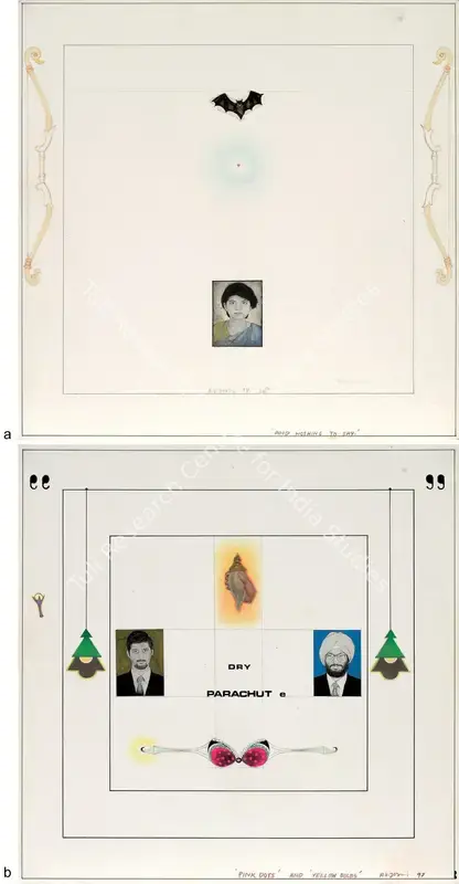 Joshi, Anant (Artist). And Nothing To Say. Mixed media on paper, 1997 | Painting | FineArts | 0022109