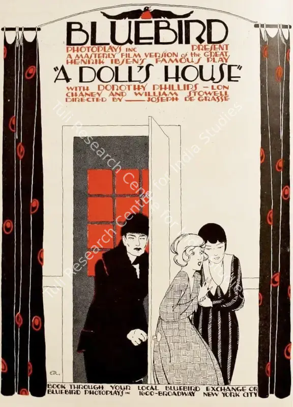 Grasse, Joseph De (Director), A Doll's House, 1917 | Poster | CinemaEducation | 00761145