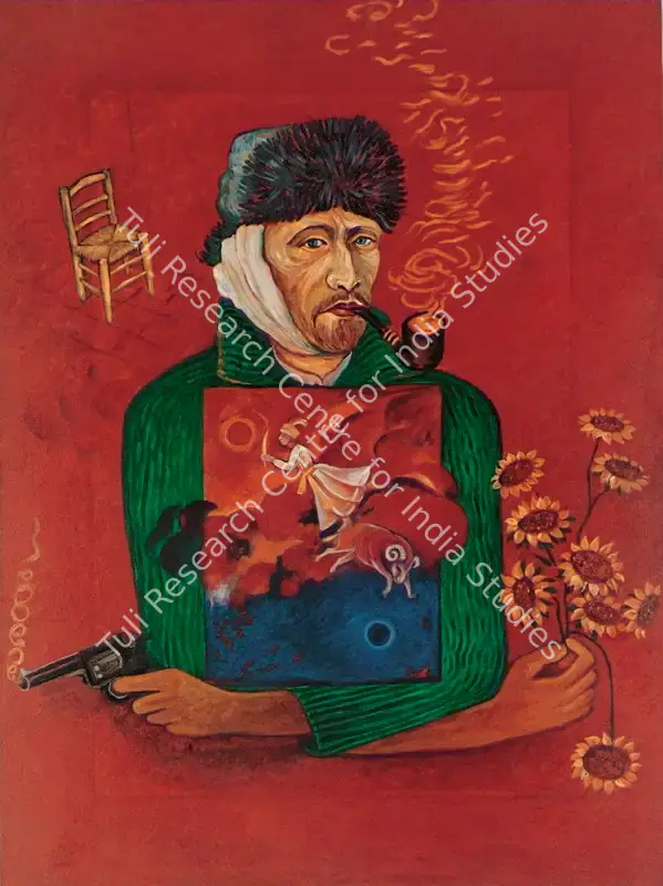 Munshi, Veer (Artist). Vincent. Oil on canvas, 2001 | Painting | FineArts | 00599729
