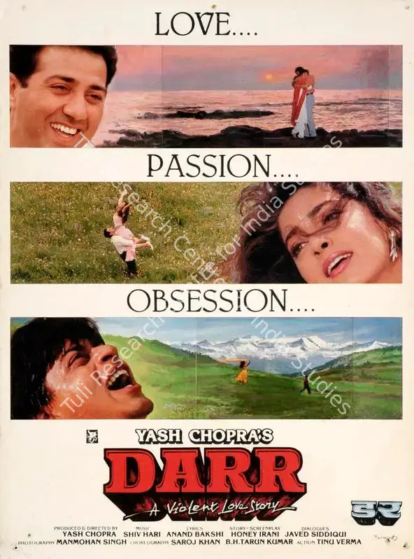 Chopra, Yash (Producer), Darr, 1993 | Song-Synopsis Booklet | CinemaEducation | 00863899