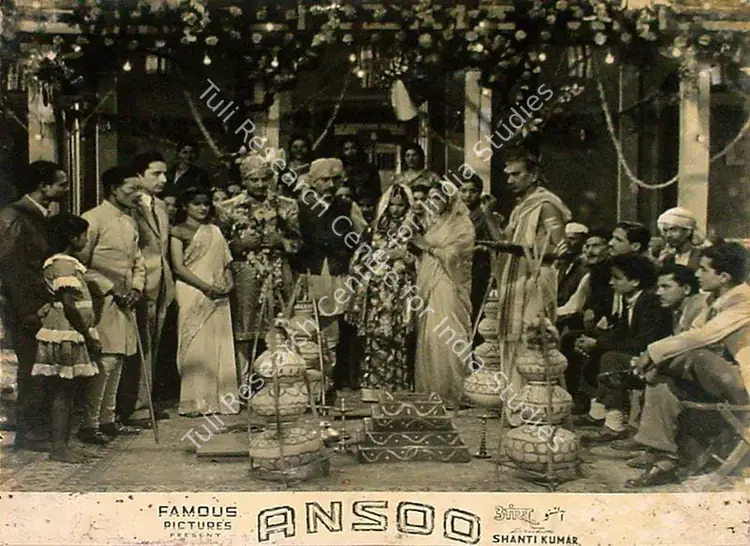 Jalalabadi, Qamar (Producer), Ansoo, 1953 | Lobby Card | CinemaEducation | 00809518
