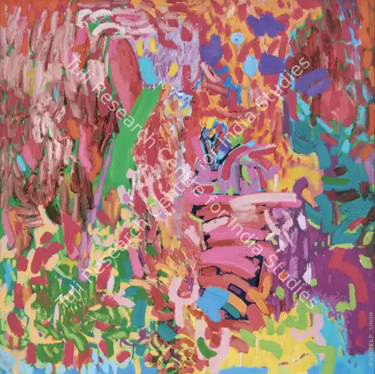 Singh, Gurdeep (Artist). Work No. 1813. Acrylic and oil on canvas, 2013 | Painting | FineArts | 00603808