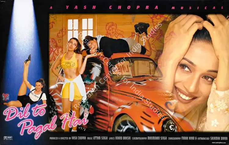 Chopra, Yash (Producer), Dil To Pagal Hai, 1997 | Lobby Card | CinemaEducation | 00783940
