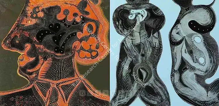 Khan, Unver Shafi (Artist). The Fabulist. Acrylic on canvas, 2009 | Painting | FineArts | 00576670