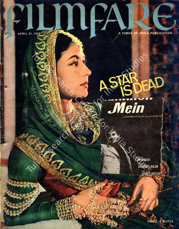 Karanjia, B.K. (Editor). Filmfare - The Fortnightly Film Magazine. 21(8). Bombay: Pyarelal Sah,  c/o The Times of India, 21 April 1972 | Magazine | CinemaEducation | 00793477