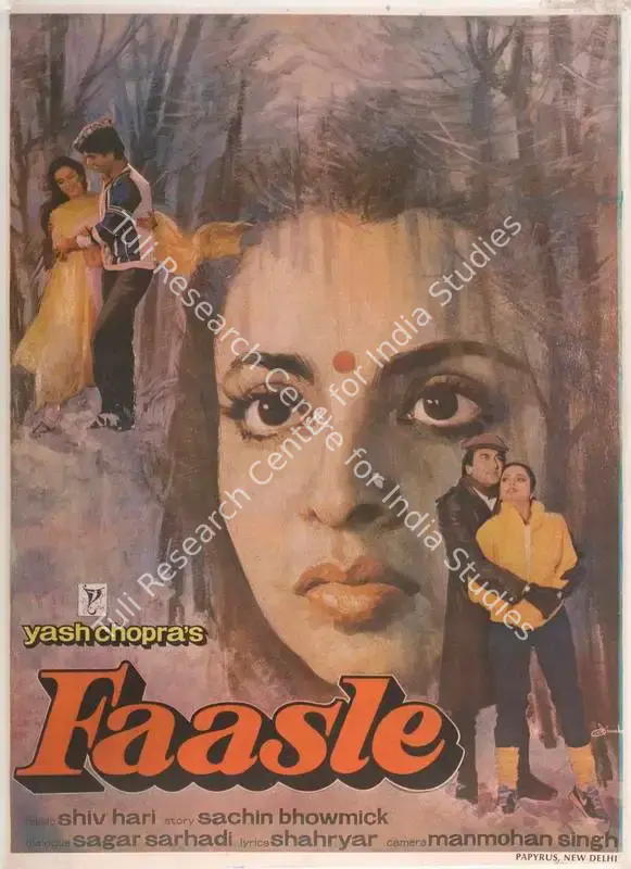Chopra, Yash (Producer), Faasle, 1985 | Full Sheet Poster | CinemaEducation | 00767258