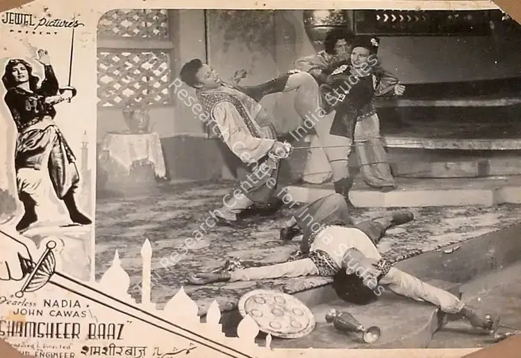 Engineer, Noshir (Producer), Shamsheer Baaz, 1953 | Lobby Card | CinemaEducation | 00827310