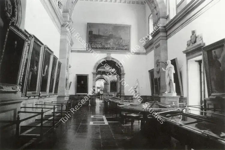 Johnston and Hoffmann (Photographer). The Portrait Gallery of the Victoria Memorial Halll. 1922 | Contemporary Photograph, Marg, December 1997 | Photography | 00513001