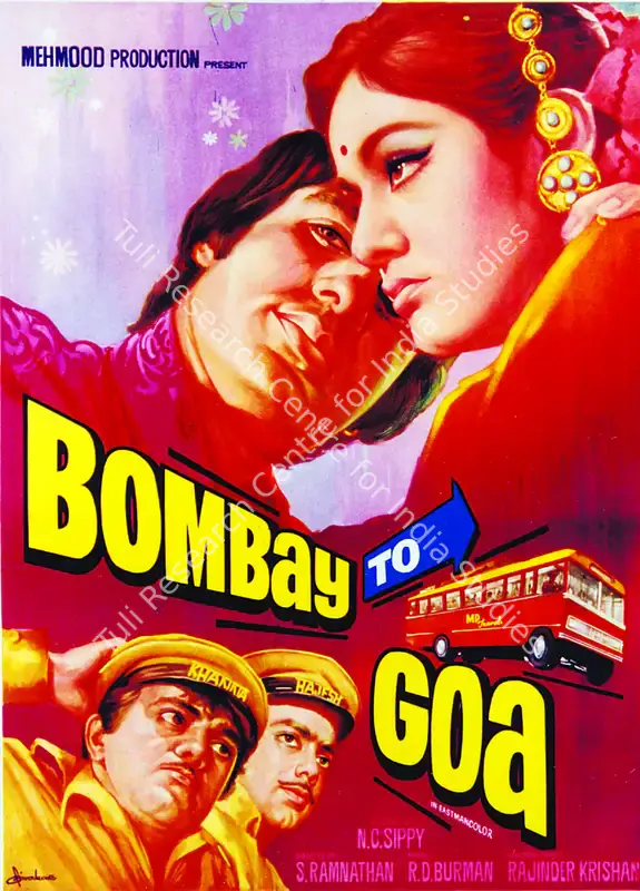 Sippy, N.C. (Producer), Bombay To Goa, 1972 | Full Sheet Poster | CinemaEducation | 00766462