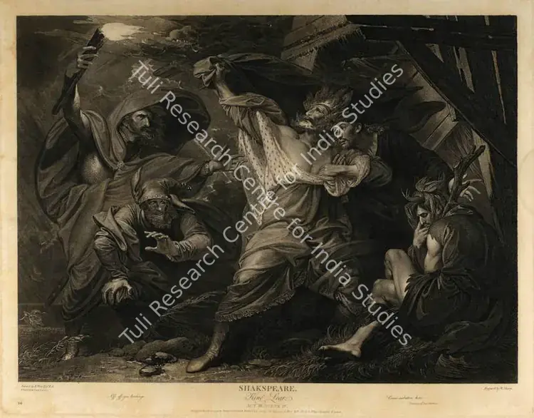 West, After B. (Artist). King Lear-Act III, Scene IV, 1793 | Aquatint | PopCulture | 00092172
