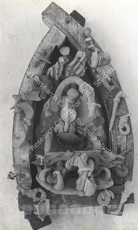 Kolleri, Valsan Koorma (Artist). Sculpture by Valsan Kolleri. MAdras: Government Museum, 1994 | Solo Exhibition Invitation | FineArts | 00859252