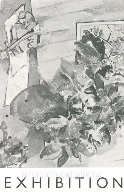 Sabavala, Jehangir (Artist). Jehangir Sabavala - Exhibition of his Paintings and Drawings. 1951 | Solo Exhibition Catalogue  | 00876017
