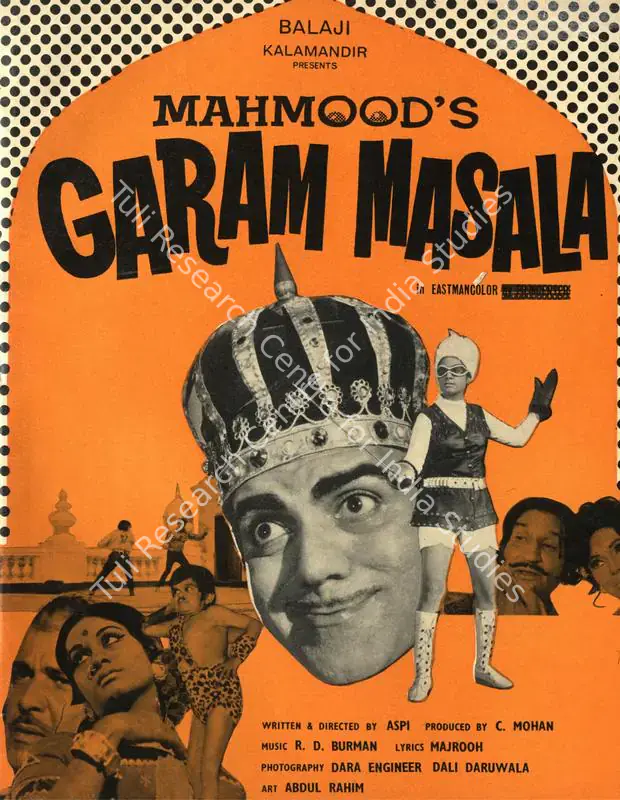 Mohan, C. (Producer), Garam Masala, 1972 | Song-Synopsis Booklet | CinemaEducation | 00864429