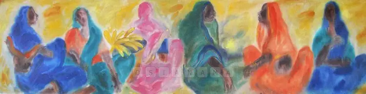 Mani, J. M. S. (Artist). Chat. Water based acrylic on canvas, n.d. | Painting | FineArts | 00562636