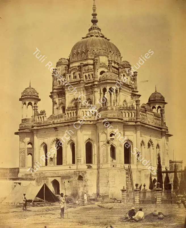 Beato, Felice (Photographer), Tomb inside Kaiser Bagh, Lucknow, March-April 1858 | Antiquarian Photograph | Photography | 00116300