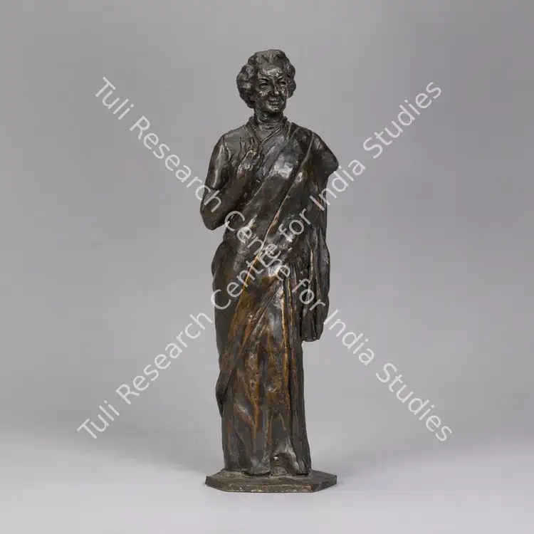Brilliant, Fredda (Artist). Untitled (Indira Gandhi). Resin, 1981 | Sculpture | FineArts | 00355799