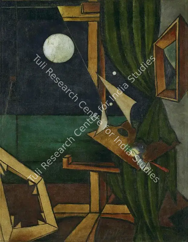 Raiba, A.A. (Artist). Untitled. Oil on canvas, 1967 | Painting | FineArts | 00547868